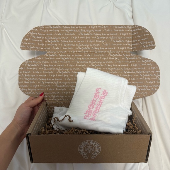 Chrome Hearts White and Pink Tank Top - Picture 1 of 5